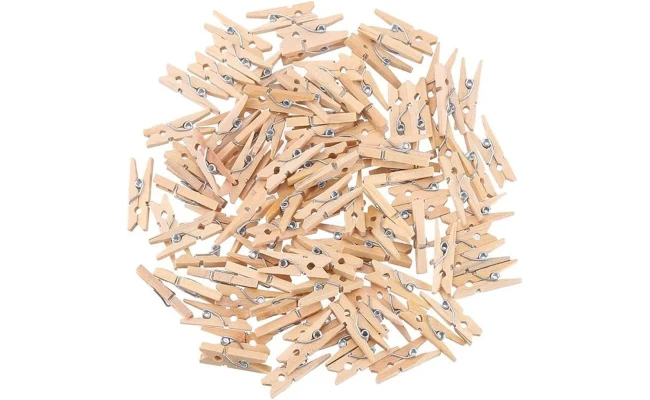 Wooden Clips Mini For Crafts